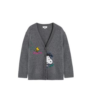 Кардиган с вышивкой Snoopy