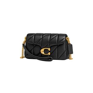 Сумка через плечо Tabby Chain 19 со стежкой, черный CBH23