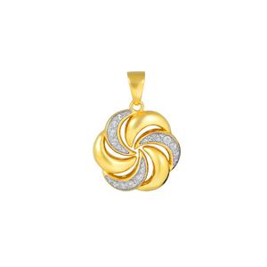 TOMEI Diamond Cut Collection подвеска, желтое золото 916/22K