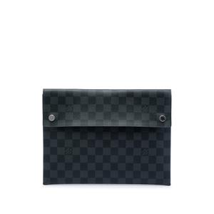 Клатч Damier Graphite Alpha Triple Pochette (2020 год)