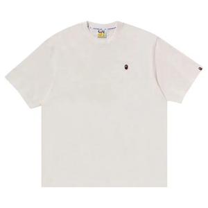 Короткий рукав футболки BAPE One Point Relaxed Fit Tee 'Ivory'