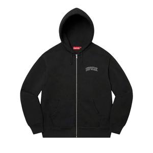 Толстовка Supreme Doughboy на молнии с капюшоном «Черный»