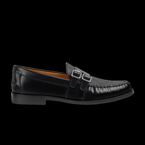 Лоферы Gucci Лофер с пряжкой 'GG Monogram - Черный'