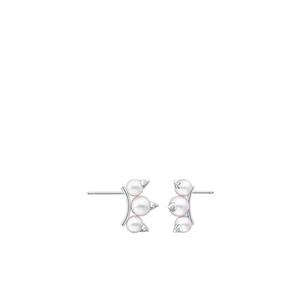Серьги Collection Line Danger из белого золота с бриллиантами