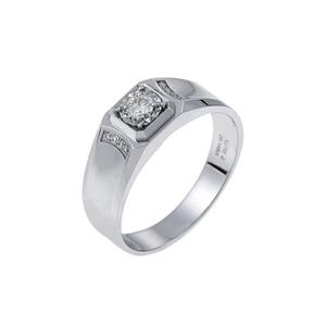 LITZ 18K белое золото кольцо с бриллиантом DR3181