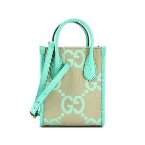 Сумка через плечо Vertical Tote Jumbo GG Canvas Mini