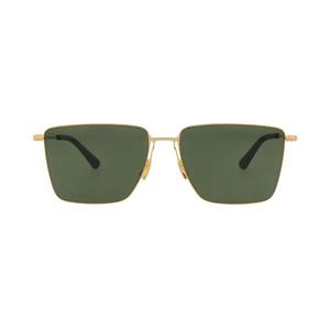Очки Bottega Veneta Квадратные Солнцезащитные Очки 'Gold/Green'