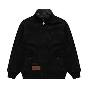 Куртки AAPE с вышитым логотипом из вельвета 'Черный'