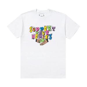 Футболка Bricks & Wood Support Your Homies Tee «Белый»