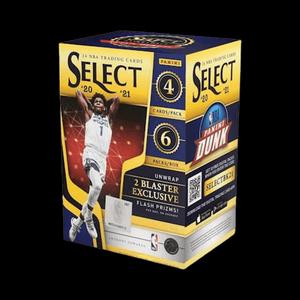 Спортивные карточки 2020-21 Panini Select Basketball Blaster Box (Flash Prizms)