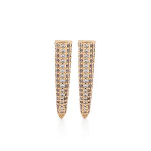 Маленькие серьги Pavé Spike