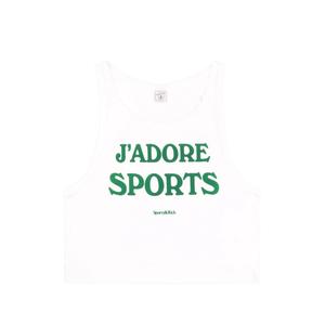 Топ с принтом-логотипом Jadore
