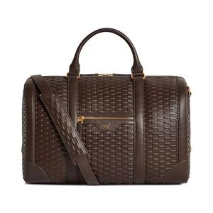 Сумки-дафлы Kith Monogram Smooth Leather Traveler K40 Duffle Bag 'Zoom'