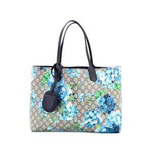 Сумка-тоут Reversible Blooms GG Print Leather среднего размера