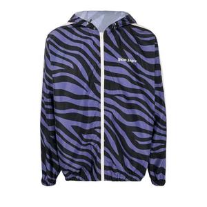 Анораки Palm Angels Zebra Print Windbreaker 'Фиолетовый/Черный'