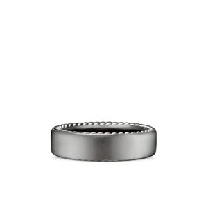 Серебряное кольцо Streamline (6 мм)