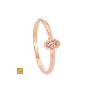 HABIB Oro Italia 916 Розовое и белое золотое кольцо GR62030826(RW)-BI (22K золото)