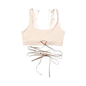 Укороченные топы Nike x Jacquemus La Brassière 'Off White'