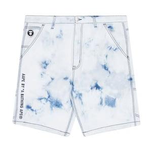AAPE Moonface Shorts 'Синий/Светлый'