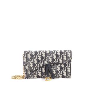Сумка через плечо Saddle Chain Wallet Oblique Canvas