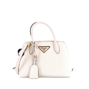 Маленькая сумка-сэтчел Dual Strap Promenade Bag Saffiano Leather