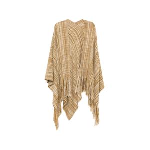 Кейп Handspun с бахромой