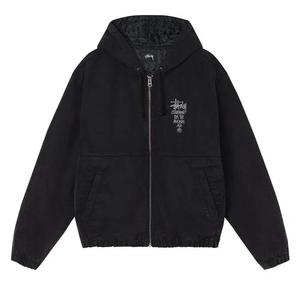 Куртки Stussy Canvas Insulated Work Jacket 'Black'