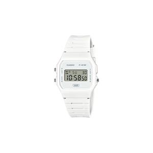 Pop Series Men Digital Watch F-91WB-7A, белый ремешок из смолы