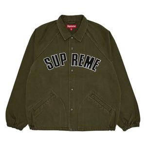 Джинсовые куртки Supreme Arc Denim Coaches Jacket 'Olive'