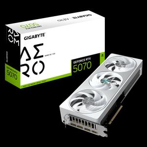 GIGABYTE GeForce RTX 5070 AERO OC 12G видеокарта