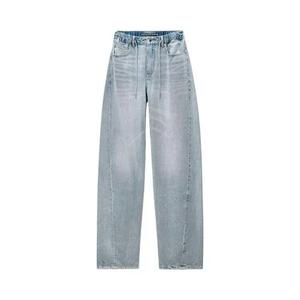 Джоггеры Alexander Wang Rhinestone Drawcord Balloon Jogger 'Светлый отбеленный'