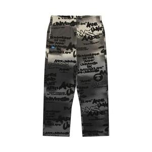 AAPE AAPEUNVS Unvs Graffiti Sweat Pants 'Серый/Слоновая кость'