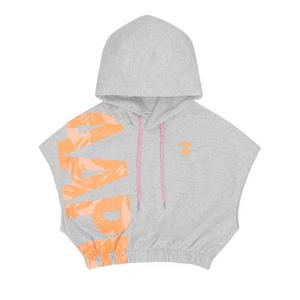 Худи AAPE Moonface Sleeveless Hoodie 'Grey/Heather'