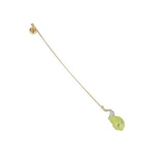 Серьги Givenchy Single Lemon Charm Earring 'Silver/Gold'