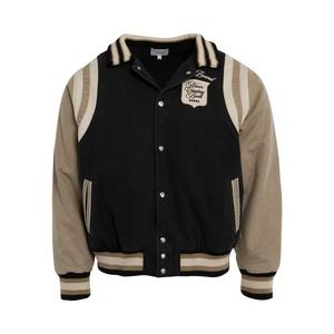Варсити-куртки Rhude Washed Canvas Varsity Jacket 'Black/Khaki'