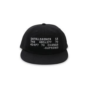 Бейсболки Supreme Intelligence 6-Panel 'Black'