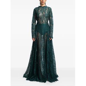 Кружевное платье макси Inara с длинными рукавами