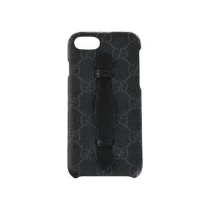 Чехлы и держатели для телефонов Gucci GG Supreme Selleria Чехол для iPhone 8 'Black'