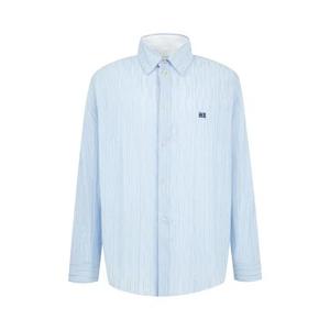 Рубашки и топы Wales Bonner Atlantic Shirt 'Cornflower Blue/White'