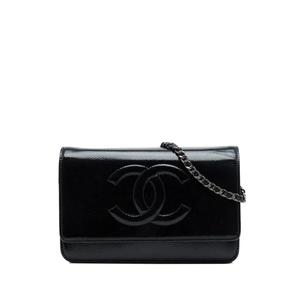 Сумка через плечо CC Patent Caviar Wallet On Chain (2014-2015 годы)