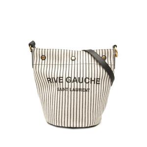 Сумка-ведро Striped Canvas Rive Gauche (2022 год)