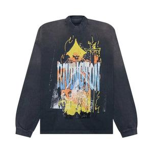 Топы RIVINGTON roi Rebis Forgive Me Long-Sleeve Vintage Tee 'Vintage Black'