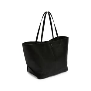 Большая сумка-тоут Linea с тисненым логотипом Jil Sander