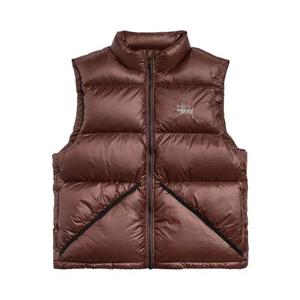 Жилеты Stussy Micro Ripstop Down Vest «Коричневый»