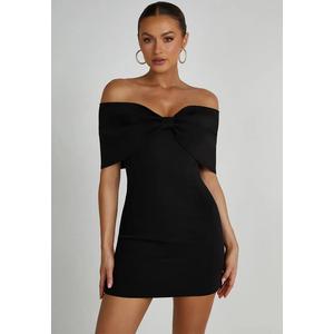Новое сексуальное платье с одним вырезом CA25042257BK