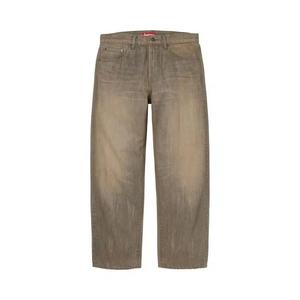 Джинсы Supreme Distressed Loose Fit Selvedge Jean 'Washed Grey'