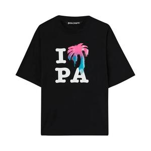 Футболки Palm Angels I Love PA Classic T-Shirt 'Black'