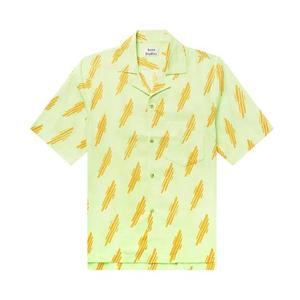 Рубашки Acne Studios Simon Camp Collar Textured Shirt 'Yellow'