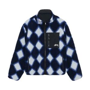 Флисовые куртки Stussy Sherpa Reversible Jacket 'Purple'