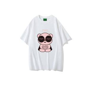 Футболка Chill Panda розового цвета
